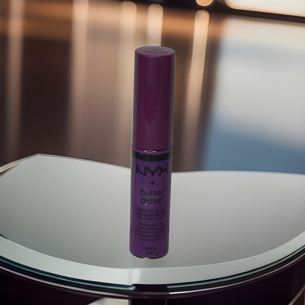 NYX Butter Gloss Raspberry Tart‎ Sweet Berry Shine Shimmer BLG21 New without Box
